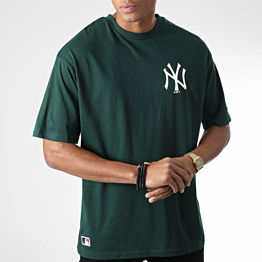 Tout neuf ❤️ Tee 👕 Shirt Large Essentials New York Yankees Vert de New Era 🎁 3 Tout neuf ❤️ Tee 👕 Shirt Large Essentials New York Yankees Vert de New Era 🎁 – Image 3