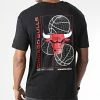 Remise ❤️ Tee 👚 Shirt Graphic Chicago Bulls Noir de New Era 🤩