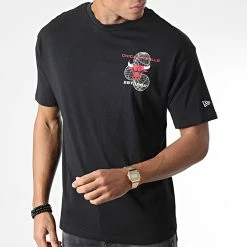 Remise ❤️ Tee 👚 Shirt Graphic Chicago Bulls Noir de New Era 🤩 -New Era Soldes 2022 new era 343065 60292293 20221025T161600 03