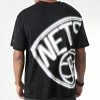 Promo 🧨 Tee 👕 Shirt Large Neon Brooklyn Nets Noir de New Era ⭐
