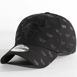 Coupon 🎉 Casquette 9Forty Monogram Chicago Bulls Noir de New Era 🥰