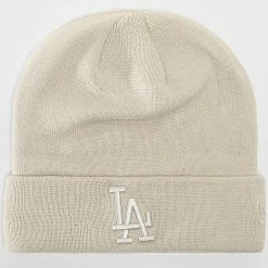 Budget 🛒 Bonnet Femme League Essential Los Angeles Dodgers Beige de New Era ⌛