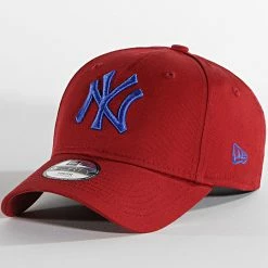 Le moins cher 🤩 Casquette Enfant 9Forty New York Yankees Bordeaux de New Era 🧨