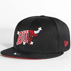 Bon marché 🥰 Casquette Snapback 9Fifty Half Stitch Chicago Bulls Noir de New Era 🥰