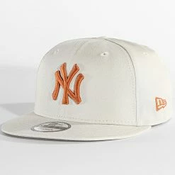 Meilleur prix 👏 Casquette Snapback 9Fifty League Essentials New York Yankees Beige de New Era 👏