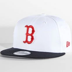 Top 10 🔥 Casquette Snapback 9Fifty White Crown Boston Red Sox Blanc de New Era ⌛
