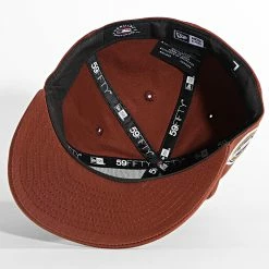 Meilleur prix 🔥 Casquette Fitted 59Fifty Patch New York Yankees Marron de New Era ⌛ -New Era Soldes 2022 new era 344411 60292601 20221024T154451 03