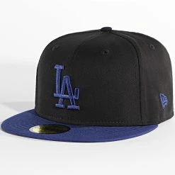 Meilleure vente 🎉 Casquette Fitted 59Fifty Series Los Angeles Dodgers Noir de New Era 😀