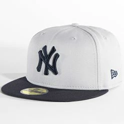 Vente flash 🔔 Casquette Fitted 59Fifty Series New York Yankees Gris de New Era 🔔