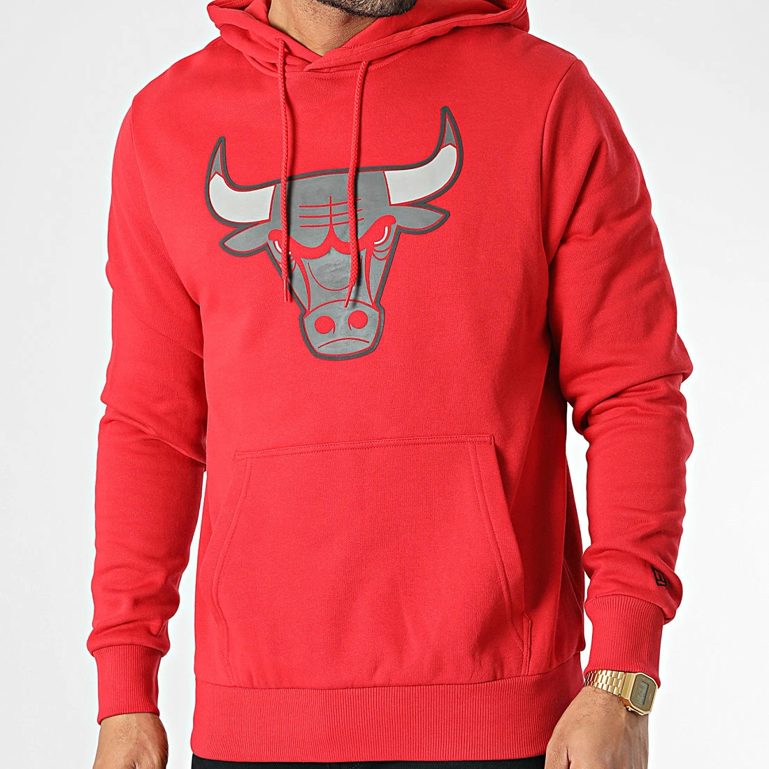 Bon marché 🌟 Sweat Capuche Outline Logo Chicago Bulls Rouge de New Era 🌟 1 Bon marché 🌟 Sweat Capuche Outline Logo Chicago Bulls Rouge de New Era 🌟