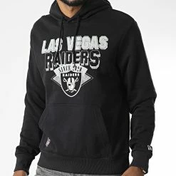 Vente flash ✨ Sweat Capuche Team Logo Las Vegas Raiders Noir de New Era 🧨 -New Era Soldes 2022 new era 344807 60292322 20221031T140521 03