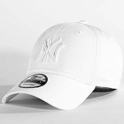 Remise 🥰 Casquette 9Forty New York Yankees 60137494 Blanc de New Era ⭐