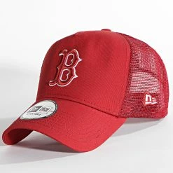 Tout neuf ❤️ Casquette Trucker 9Forty League Essential Boston Red Sox Rouge de New Era 🛒