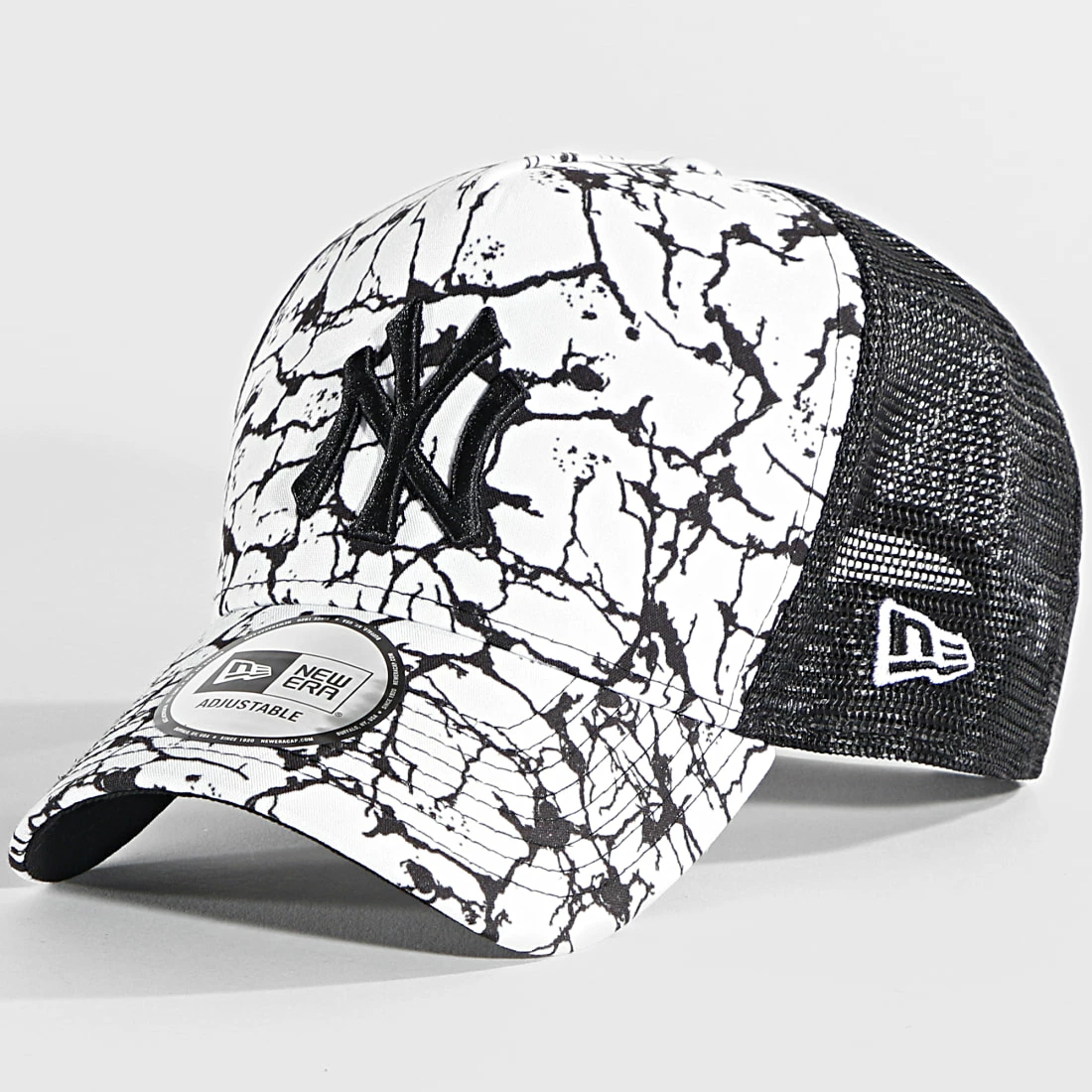 Meilleure affaire ⭐ Casquette Trucker Marble Print New York Yankees Noir Blanc de New Era ✨ 1 Meilleure affaire ⭐ Casquette Trucker Marble Print New York Yankees Noir Blanc de New Era ✨