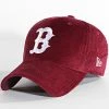 Sortie ⌛ Casquette ⚾ Baseball Velours Boston Red Sox 60292445 Bordeaux de New Era 🌟