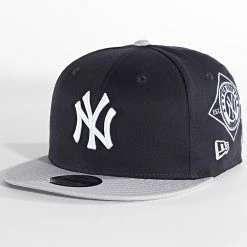 Budget 🎁 Casquette Snapback New York Yankees 60292474 Noir Gris de New Era ✨