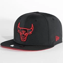 Bon marché 🤩 Casquette Snapback 9Fifty Chicago Bulls 60292488 Noir de New Era 👍