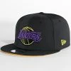 Meilleur prix ⭐ Casquette Snapback 9Fifty Los Angeles Lakers 60292489 Noir de New Era 😉