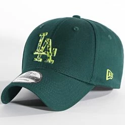 Tout neuf 🛒 Casquette ⚾ Baseball 9Forty Los Angeles Dodgers 60292513 Vert de New Era 🥰