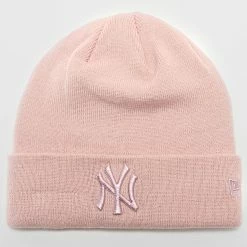Bon marché 💯 Bonnet Femme Metallic Cuff New York Yankees Rose de New Era 🧨
