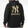 Nouveau 😉 Sweat Capuche New York Yankees 60292360 Noir Doré de New Era 💯