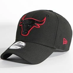 Grosses soldes 😍 Casquette 9Forty Chicago Bulls 60292532 Noir de New Era 🥰