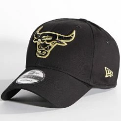 Top 10 🤩 Casquette 9Forty Chicago Bulls 60292535 Noir Doré de New Era ✨