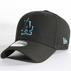 Coupon ✔️ Casquette 9Forty Los Angeles Dodgers 60292539 Noir de New Era 🛒