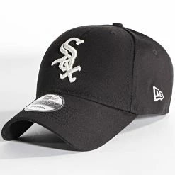 Vente flash ❤️ Casquette ⚾ Baseball 9Forty Chicago White Sox 60292553 Noir de New Era 😍