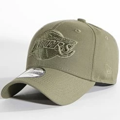 Budget 💯 Casquette ⚾ Baseball 9Forty Los Angeles Lakers 60292764 Vert Kaki de New Era 🥰