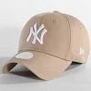 Offres 🌟 Casquette Femme 9Forty League Essential New York Yankees Beige de New Era ✔️