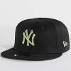 Vente flash 👍 Casquette Snapback 9Fifty League Essentials New York Yankees Noir de New Era 😉