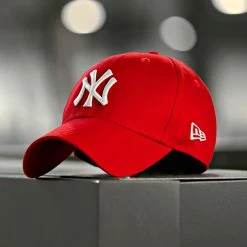 Budget 🛒 Casquette 9Forty League Basic New York Yankees Rouge Blanc de New Era ✔️ -New Era Soldes 2022 new era 70472 10531938 NOOSSS21 TPDT 20210505T104619 06