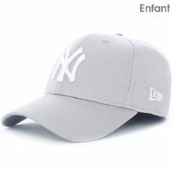 Les meilleures critiques de 🔥 Casquette ⚾ Baseball Enfant 940 MLB League Basic New York Yankees Gris Blanc de New Era ❤️