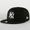 Budget 🌟 Casquette Snapback MLB 9 Fifty New York Yankees Noir Blanc de New Era ✨