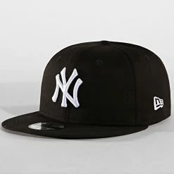 Budget 🌟 Casquette Snapback MLB 9 Fifty New York Yankees Noir Blanc de New Era ✨