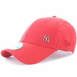 Le moins cher 🔔 Casquette ⚾ Baseball 9Forty MLB Flawless Logo New York Yankees Rouge de New Era 🧨