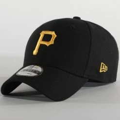 Sortie 🥰 Casquette The League Pittsburgh Pirates Noir Jaune de New Era 💯