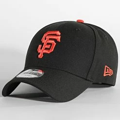 Remise 🔔 Casquette The League San Francisco Giants Noir Orange de New Era 👏