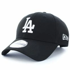 Offres 💯 Casquette League Essential 9Forty Los Angeles Dodgers Noir Blanc de New Era 🎉