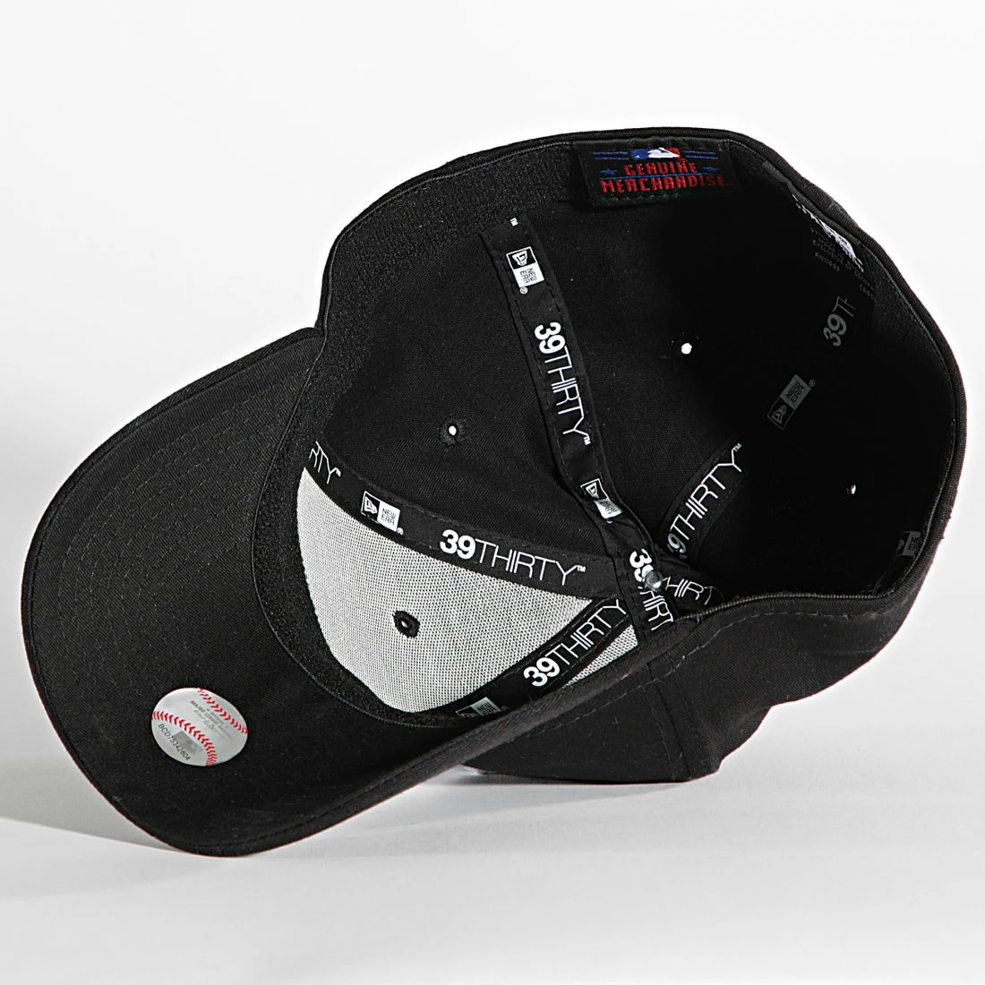 De gros ✔️ Casquette Fitted 39Thirty League Essential Los Angeles Dodgers Noir Blanc de New Era ⌛ 3 De gros ✔️ Casquette Fitted 39Thirty League Essential Los Angeles Dodgers Noir Blanc de New Era ⌛ – Image 3